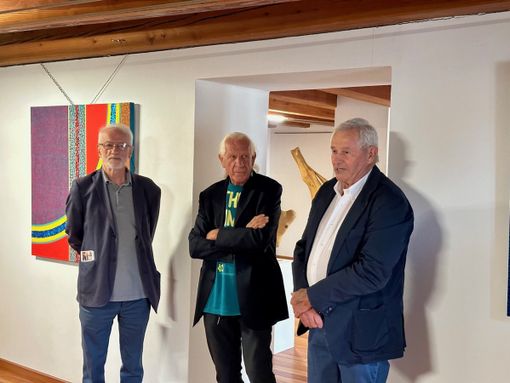 Arte e viaggio: la personale dell'artista Sergio Saccani a Craveggia Arte e viaggio: la personale dell'artista Sergio Saccani a Craveggia
