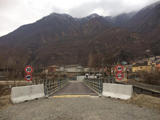 Ponte sul canale Enel a Pallanzeno