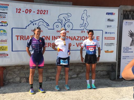 Si è disputato domenica il Triathlon Internazionale di Mergozzo