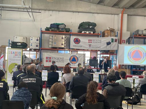 Presentato alla sede della Protezione Civile del Vco il Diario Amico