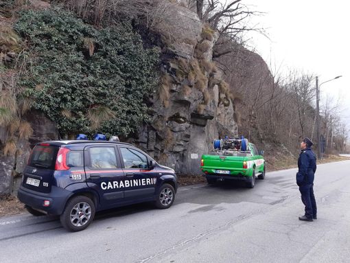 Un 57enne di Trontano ubriaco appicca un incendio davanti ai Carabinieri, arrestato