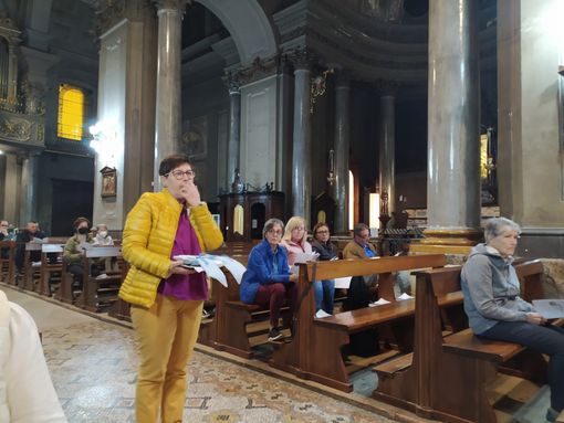 La famiglia al centro della Veglia dei Santi in Collegiata La famiglia al centro della Veglia dei Santi in Collegiata