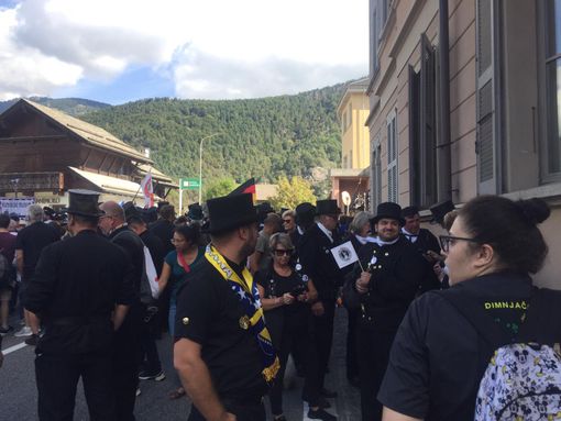 Grande festa a Malesco per l'arrivo degli Spazzacamini FOTO