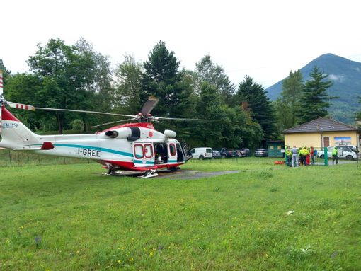 Recuperato l'escursionista tedesco caduto sul Pizzo Montalto Recuperato l'escursionista tedesco caduto sul Pizzo Montalto