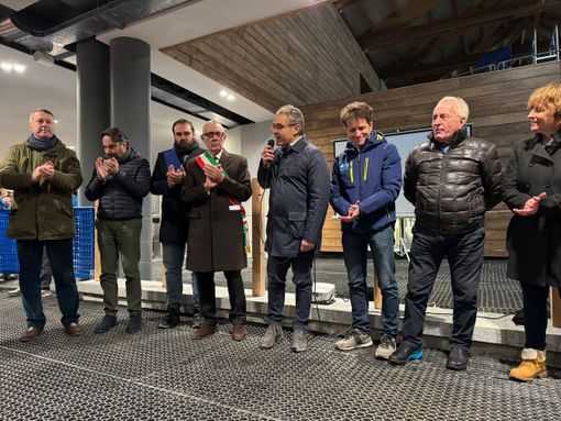 Taglio del nastro per la nuova cabinovia di San Domenico FOTO VIDEO