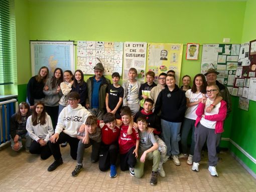 Gli Alpini di Vanzone raccontano il centenario agli studenti