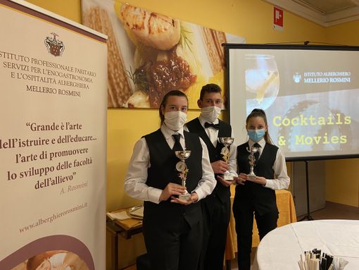 All’Alberghiero Rosmini la prima edizione del concorso “Cocktails &amp; Movies”