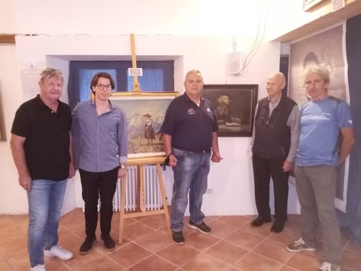 Inaugurata la mostra retrospettiva di Carlo Bossone