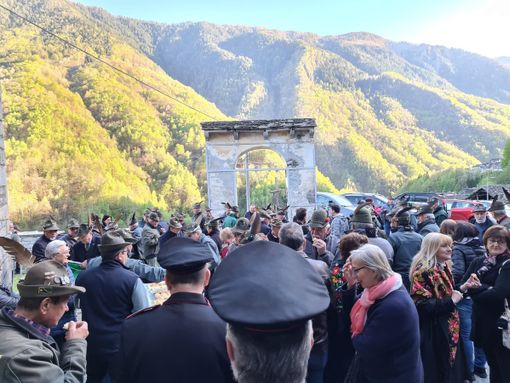 Borgomezzavalle ha ospitato il raduno delle penne nere Borgomezzavalle ha ospitato il raduno delle penne nere