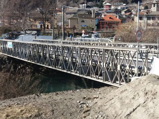 Nuovo ponte a Pallanzeno per raggiungere gli impianti sportivi