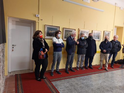 Aperta alla Società Operaia di Domo la mostra di Carlo Bossone