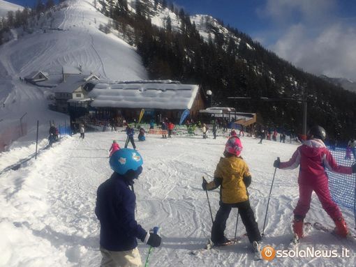 Parte coi &quot;botti&quot; la stagione sciistica della Piana di Vigezzo FOTO