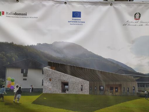 Beura, iniziati i lavori per realizzare il nuovo nido Beura, iniziati i lavori per realizzare il nuovo nido