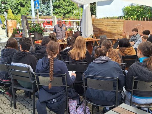 Studenti dello Spezia a lezione di funghi FOTO Studenti dello Spezia a lezione di funghi FOTO