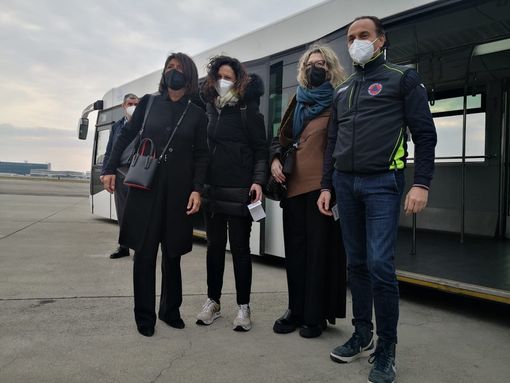 Al via missione per portare i bimbi ucraini malati di tumore al Regina Margherita. FOTO E VIDEO