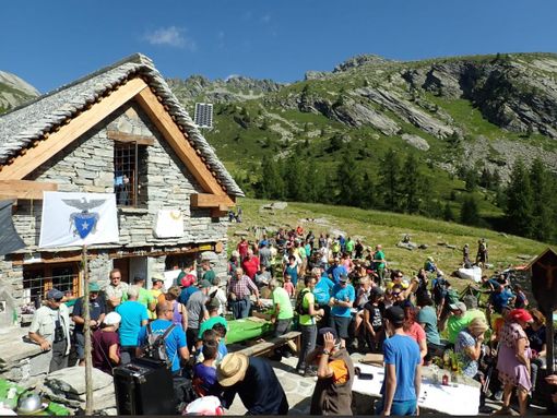 Inaugurato il ristrutturato rifugio Bonasson FOTO