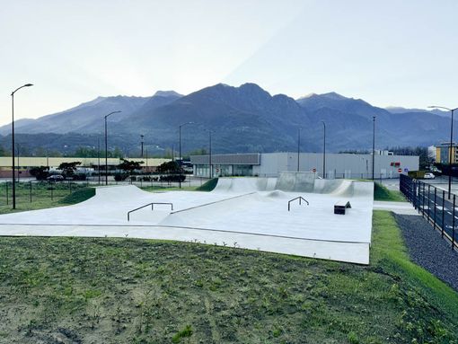 Quasi pronto lo skatepark al Curotti FOTO Quasi pronto lo skatepark al Curotti FOTO