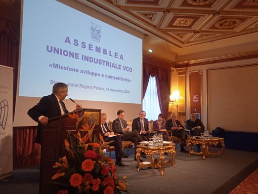 Unione Industriale Vco: il presidente Setaro lascia un comparto in salute, ma... FOTO Unione Industriale Vco: il presidente Setaro lascia un comparto in salute, ma... FOTO