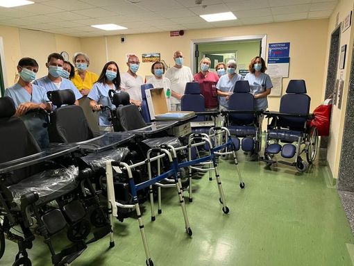 Neurologia San Biagio, donate dalla cooperativa domese Pediacoop attrezzature per oltre 5mila euro Neurologia San Biagio, donate dalla cooperativa domese Pediacoop attrezzature per oltre 5mila euro