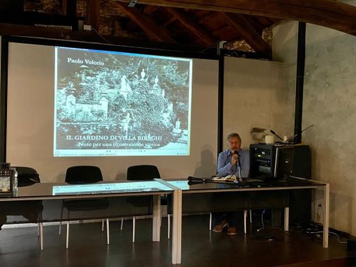 Vogogna, presentato l'intervento di restauro del giardino verticale di Villa Biraghi Vogogna, presentato l'intervento di restauro del giardino verticale di Villa Biraghi