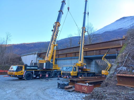 Avanzano le fasi di sostituzione e ricostruzione sulla SS33 del Sempione a Ornavasso     FOTO E VIDEO