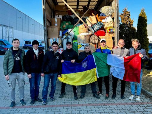 Rientrati dall'Ucraina i pulmini della solidarietà 'capitanati' dal campione Vasyl Matviyuchuk