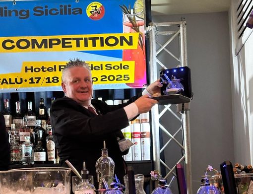 Il domese Claudio Fiora miglior barman italiano 2025