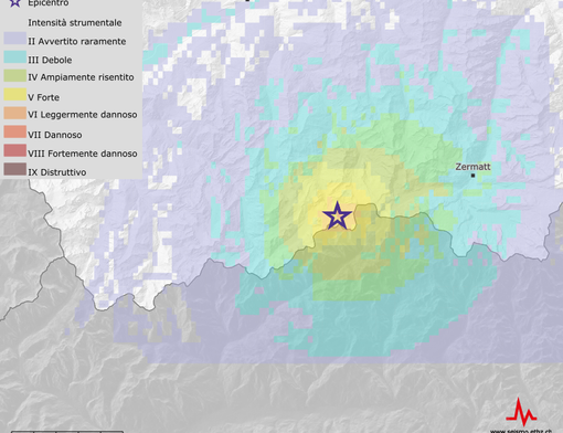 Scossa di terremoto avvertita a Macugnaga e in Valle Anzasca