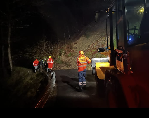 Nuova frana a Monteossolano
