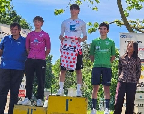 Ciclismo, l'ossolano Lorenzo Soldarini conquista il Trofeo Remo Calzolari