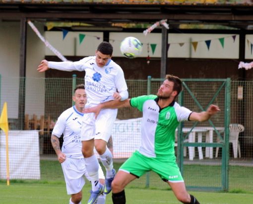 Denis Pasin (Virtus Villa) autore di una doppietta contro il Gravellona