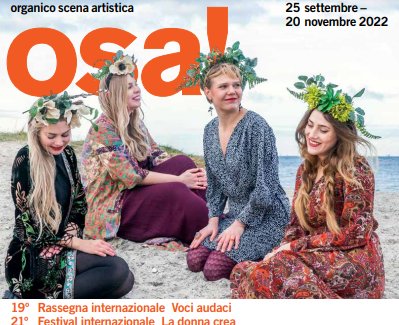 Riparte la stagione “OSA!” nel Locarnese: primo appuntamento il 25 settembre Riparte la stagione “OSA!” nel Locarnese: primo appuntamento il 25 settembre