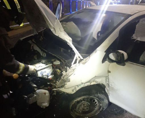 Schianto in borgata Castenedo, grave un 29enne FOTO Schianto in borgata Castenedo, grave un 29enne FOTO