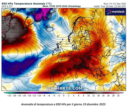 In arrivo un'ondata di caldo anomalo