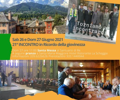 Gli ex finanzieri si ritrovano in Valle Vigezzo