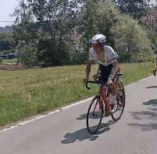 Ciclismo, buoni piazzamenti per Loggia e Boldini a Rocca Canavese  VIDEO