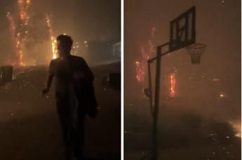 Los Angeles, la fuga dall'inferno di fuoco: &quot;E' finita&quot; - Video