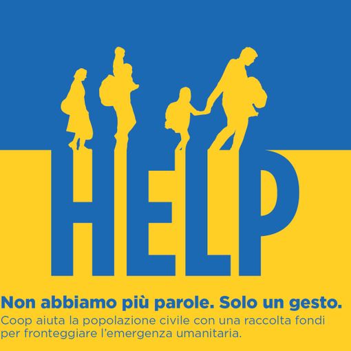 Coop lancia una raccolta fondi per l'Ucraina