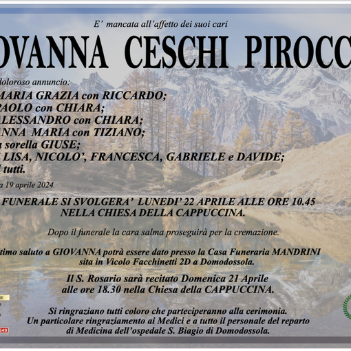 Giovanna Ceschi Pirocchi