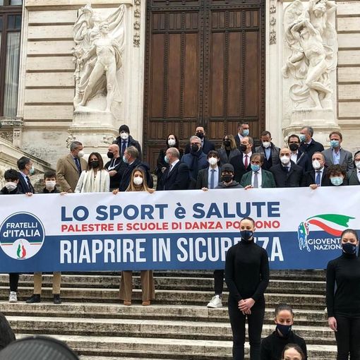 &quot;Consentire a palestre e scuole di danza di riprendere la propria attività&quot; l'appello di Nastri (FdI) al Governo