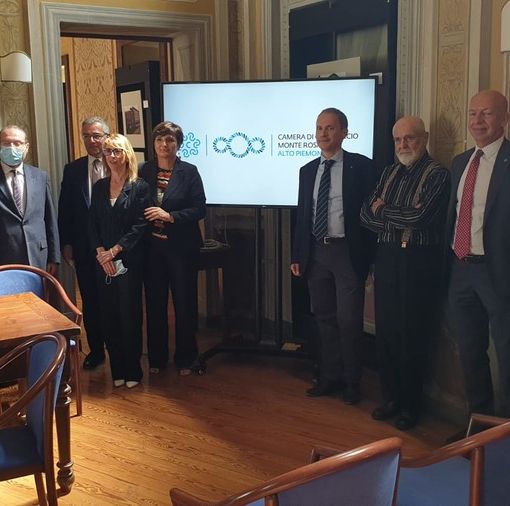Nasce la Camera di Commercio Monte Rosa Laghi Alto Piemonte, ecco il nuovo emblema