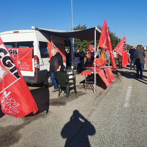 Sciopero dei lavoratori Eismann: protesta per diritti e trattamenti paritari
