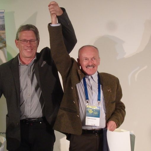 Paolo Crosa Lenz riceve il premio &quot;Meroni&quot; per la cultura di montagna