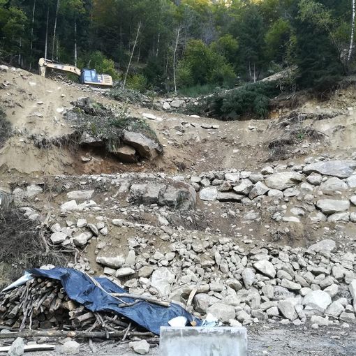 Macugnaga, iniziata la costruzione della strada verso Stabioli