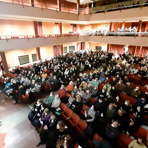 Cinema, ieri a Domodossola l'anteprima nazionale di 'A riveder le stelle'