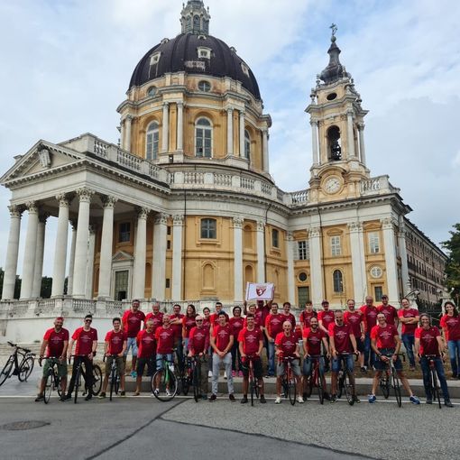 Giornata granata, in bici da Ceppo Morelli a Superga nel ricordo di Alberto e Agostino