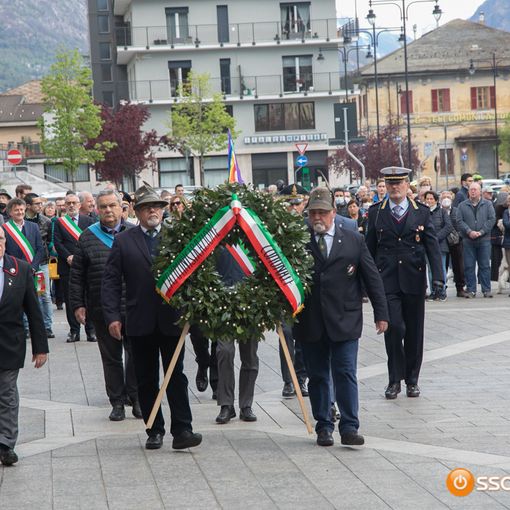 Celebrato a Domo l'anniversario della Liberazione FOTO E VIDEO