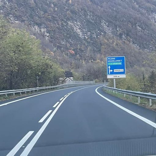 Sopralluogo di Borghi sulla SS33 tra la galleria di Montecrevola e Iselle