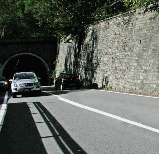 Anas istituisce il senso unico alternato sulla SS  337 all'altezza di Folsogno