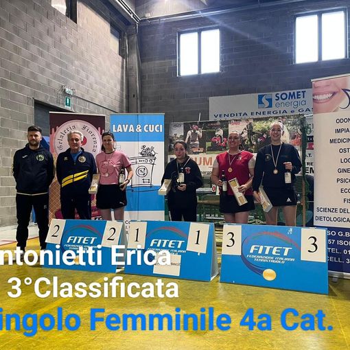 Tennis tavolo: campionati Regionali 2025, due bronzi per gli atleti ossolani